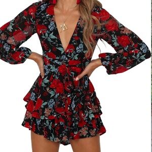 floral romper